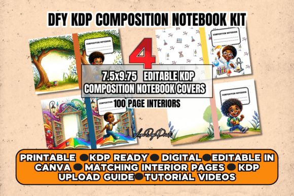 DFY KDP Composition Notebook Kit: A Game-Changer for Self-Publishers and Content Creators