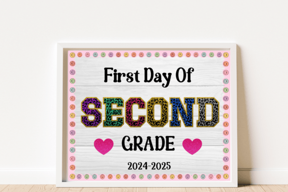 First Day of School 2nd Grade Print: A Meaningful Way to Celebrate the Start of a New Year