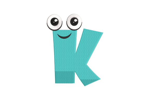 Funny Letter K Embroidery Design: A Playful Addition to Your Creative Projects