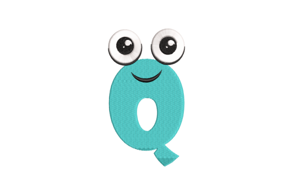 Funny Letter Q Design