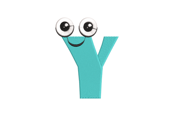 Funny Letter Y Embroidery: A Playful Touch of Elegance for Modern Creations