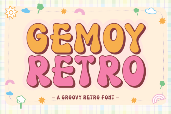 Gemoy Retro Font