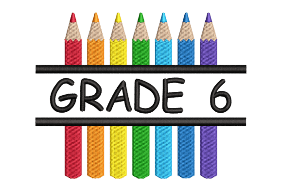 Grade 6 Split Colored Pencils: A Creative and Practical Design for School Essentials