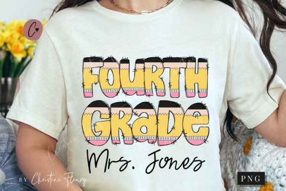 Pencil Doodle Fourth Grade PNG for Creative Projects