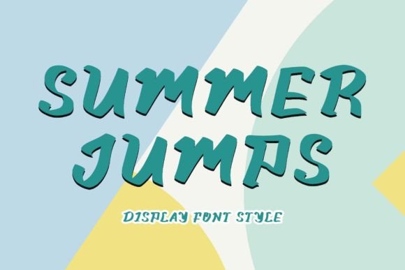Summer Jumps: A Versatile Font for Creative and Professional Projects