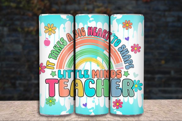 Tumbler Wrap Design-Little Minds Teacher