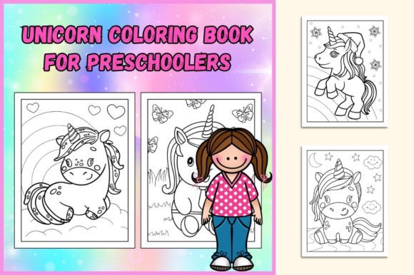 Unicorn Coloring Book for Preschool Kids: A Magical Tool for Learning and Fun